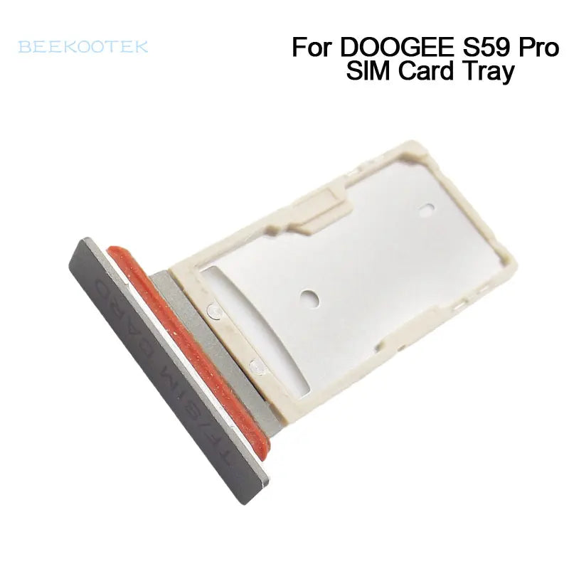 New Original DOOGEE S59 pro Cell Phone SIM Card Tray SD Slot Holder Tray Reader Adapters Accessories For Doogee S59 Smartphone